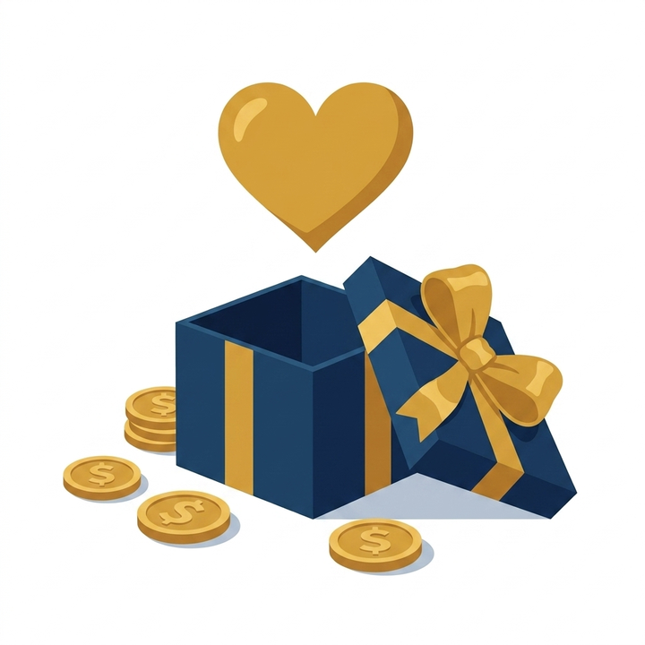 Donate illustration
